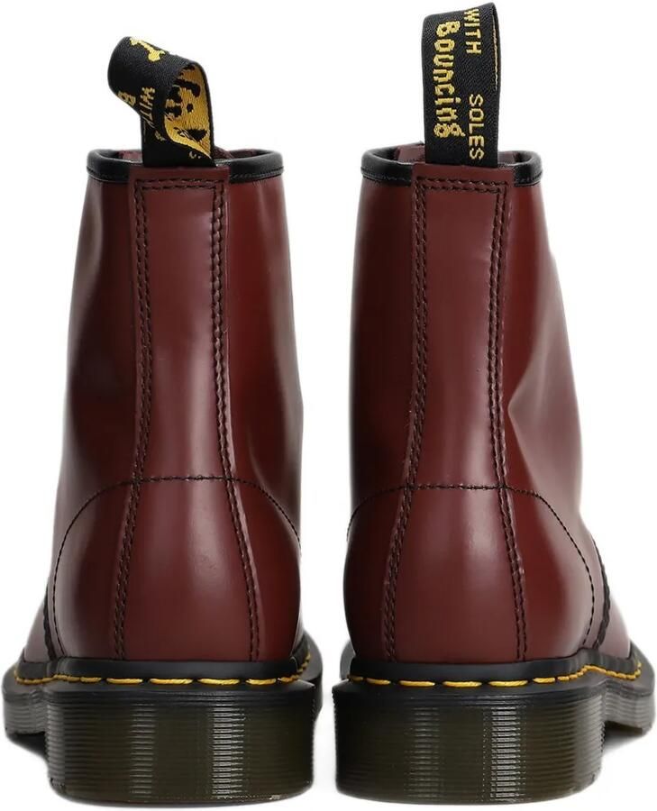 Dr. Martens 1460 Smooth contrast-stitched lace-up boots Rood - Foto 3