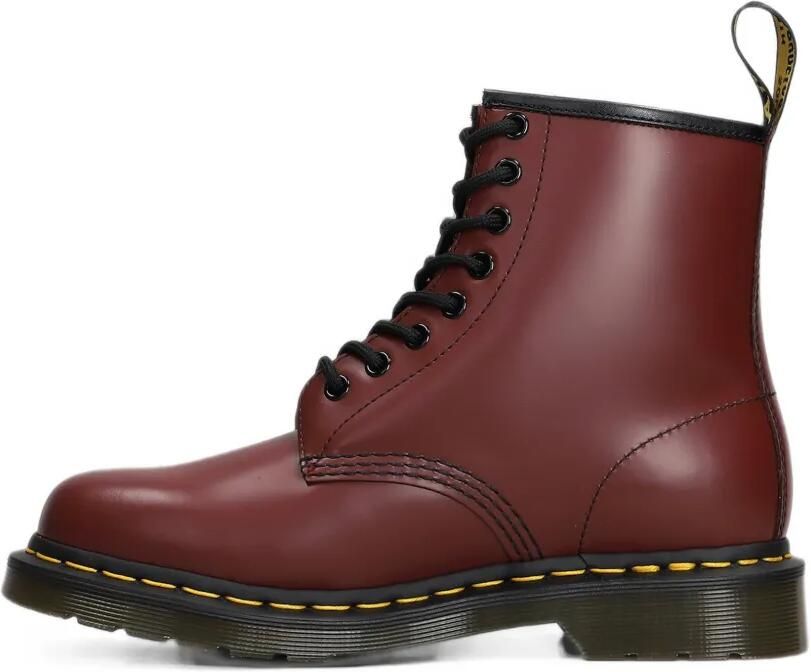 Dr. Martens 1460 Smooth contrast-stitched lace-up boots Rood - Foto 4