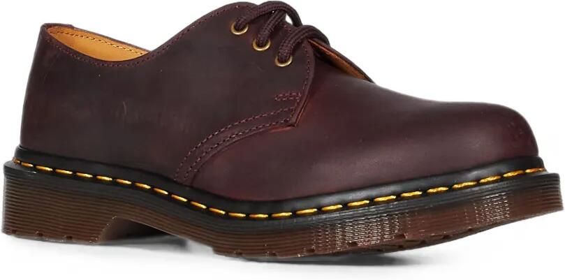 Dr. Martens 1461 3 Eye contrast-stitch Derby shoes Rood - Foto 2