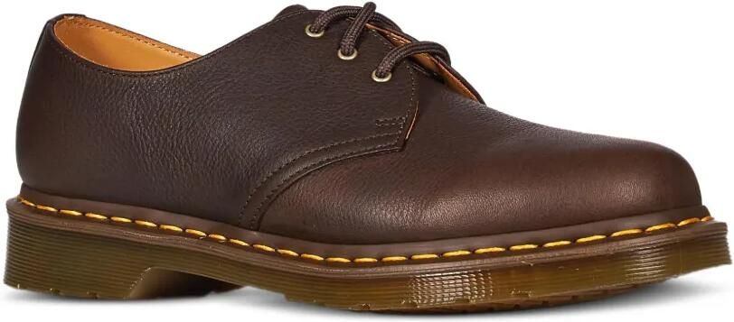 Dr. Martens 1461 3 Eye derby schoenen met textuur Bruin - Foto 3
