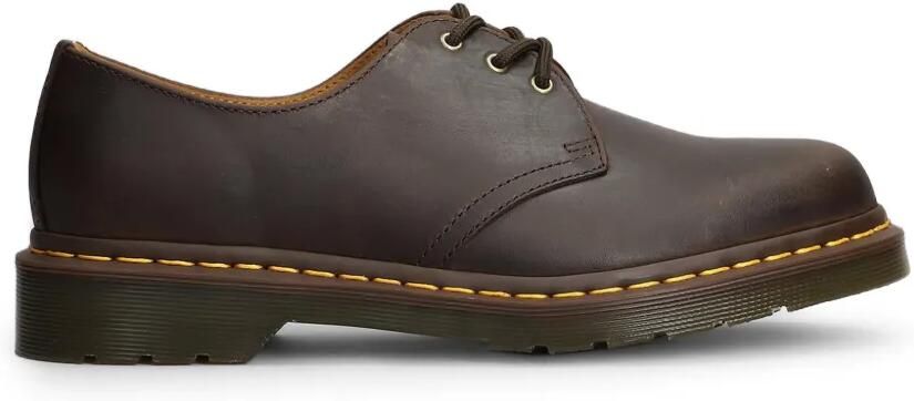 Dr. Martens 1461 Crazy Horse Oxford veterschoenen met contrasterende stiksels Bruin