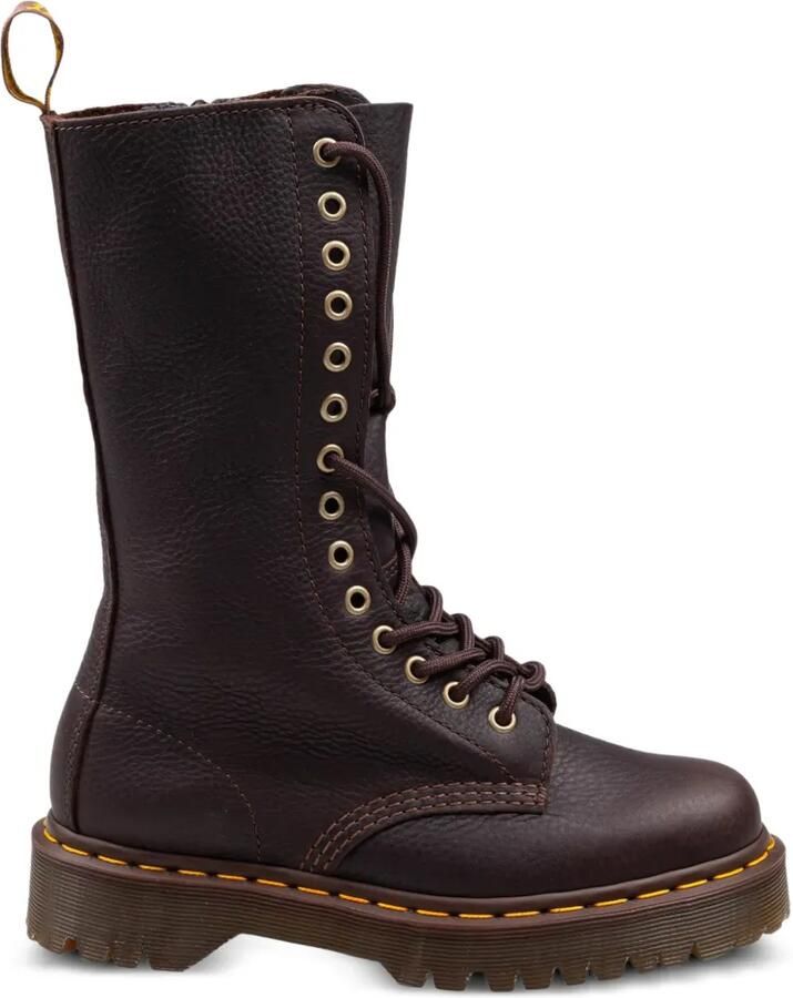 Dr. Martens 1B99 Bex 14 Eye leren combat boots Bruin