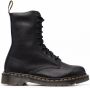 Dr. Martens Virginia leren laarzen Zwart - Thumbnail 1