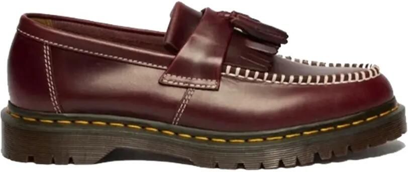 Dr. Martens Adrian leren loafers Rood