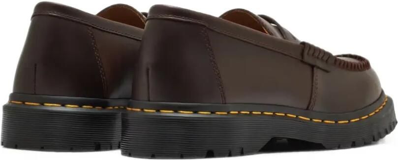 Dr. Martens Adrian loafers met stikseldetail Bruin - Foto 2