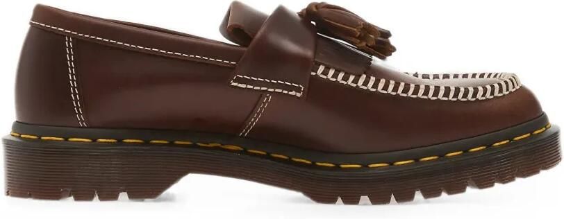 Dr. Martens Adrian Orleans leren loafers met kwastje Bruin