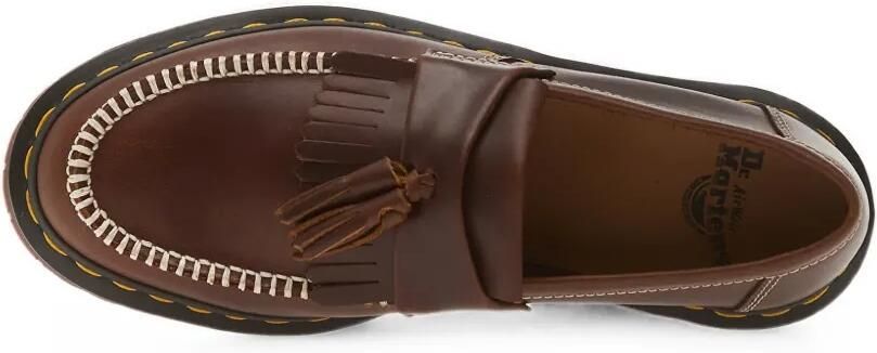 Dr. Martens Adrian Orleans leren loafers met kwastje Bruin - Foto 4