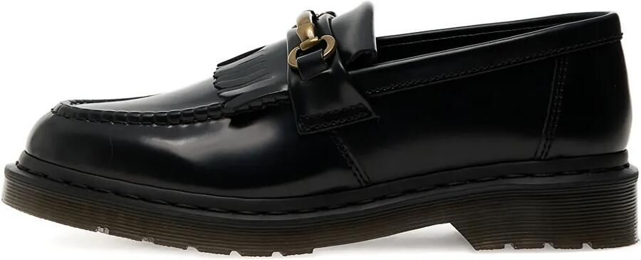Dr. Martens Adrian Snaffle loafers met kwastje Zwart