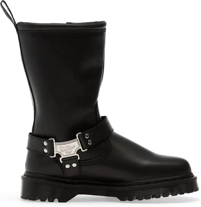 Dr. Martens Aniston laarzen met gespdetail Zwart