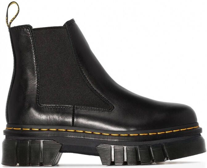 Dr. Martens Audrick Chesea laarzen met plateauzool Zwart