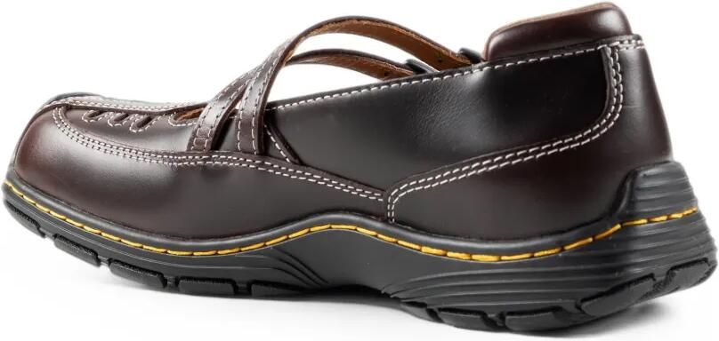 Dr. Martens Aurix ballerina's met gespsluiting Bruin - Foto 3