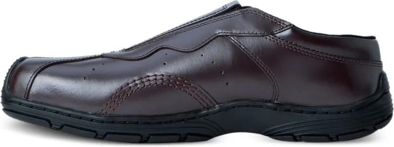Dr. Martens Aurix leren loafers met contrasterende stiksels Paars - Foto 4