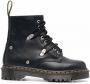 Dr. Martens Bex veterlaarzen met studs Zwart - Thumbnail 1