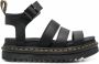 Dr. Martens Blair sandalen met open neus Zwart - Thumbnail 1