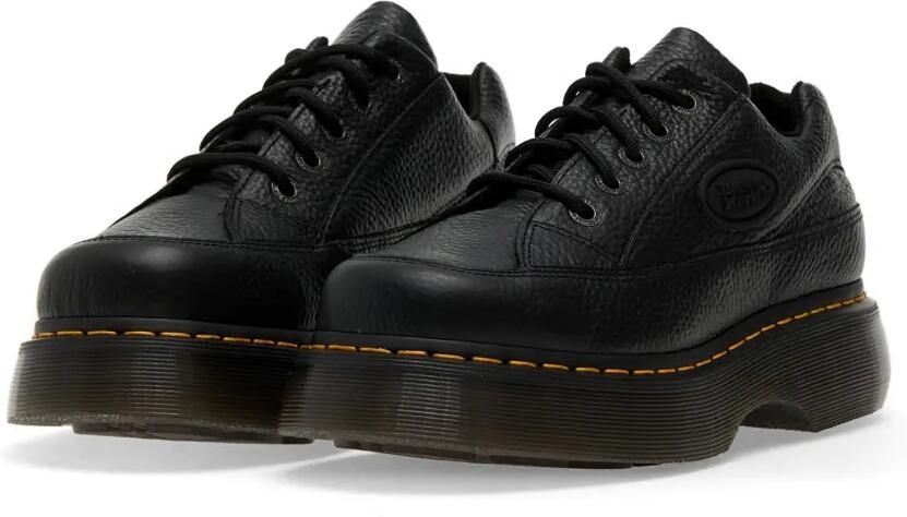 Dr. Martens Buzz 5-Eye leren schoenen met plateauzool Zwart - Foto 3
