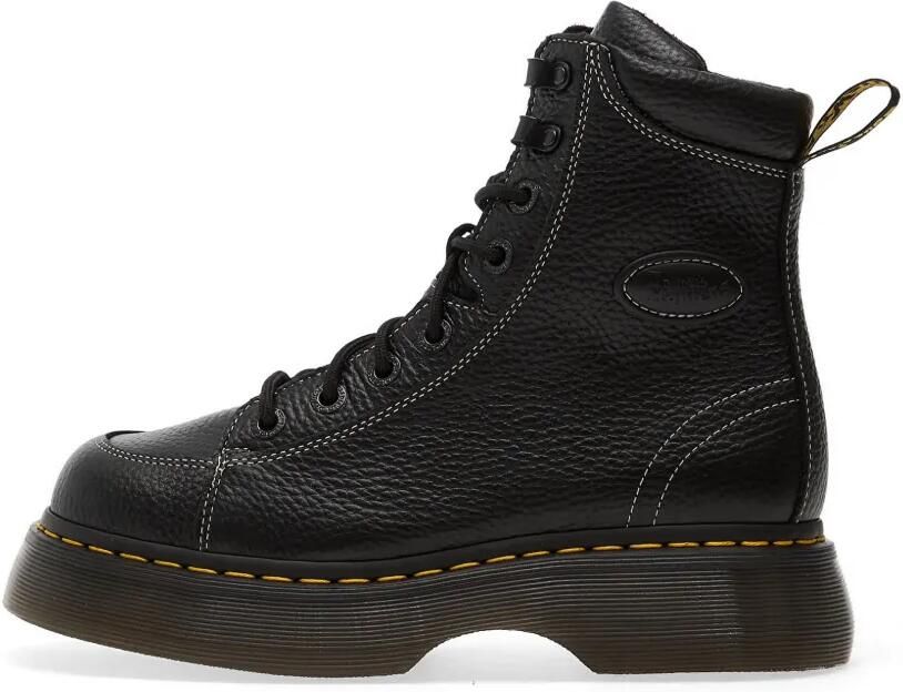 Dr. Martens Buzz 8i laarzen van bewerkt leer Zwart