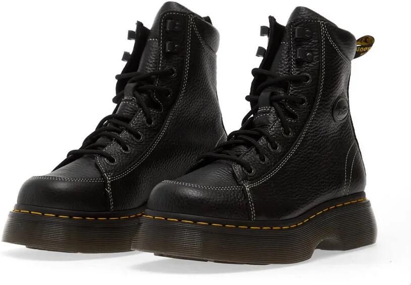 Dr. Martens Buzz 8i laarzen van bewerkt leer Zwart - Foto 3