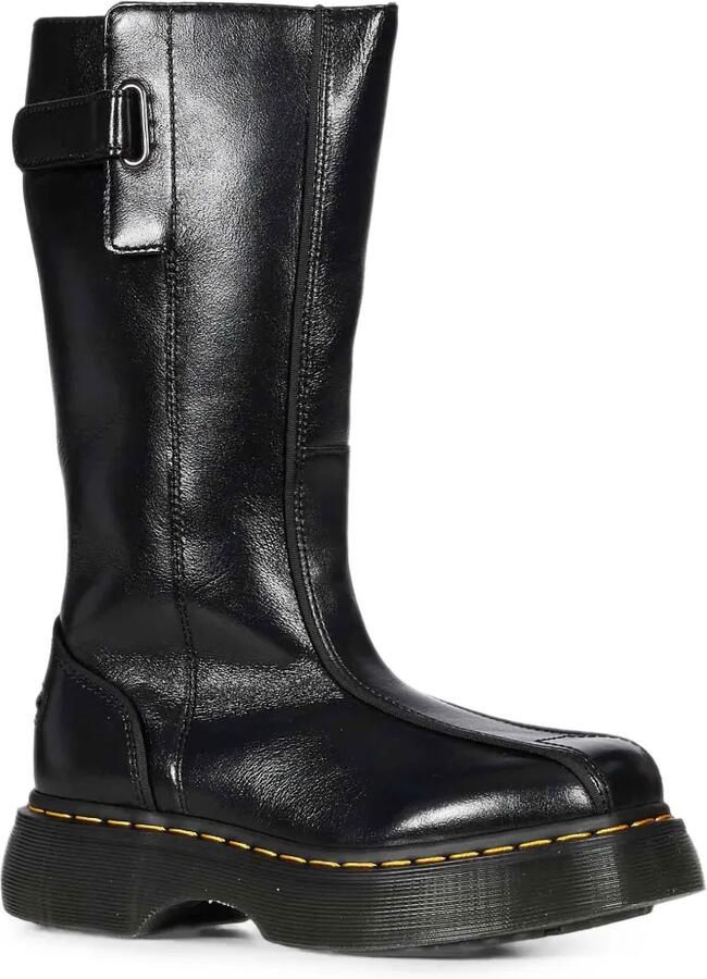 Dr. Martens Buzz Hi leren laarzen met gesp Zwart - Foto 2