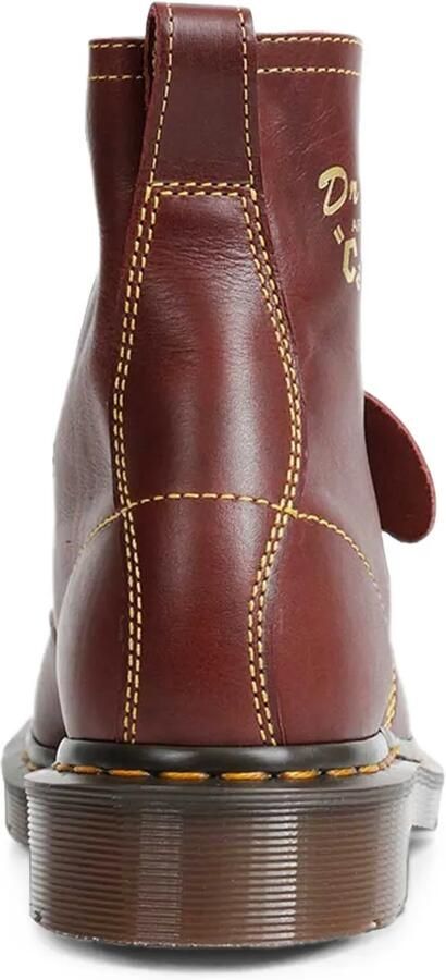 Dr. Martens Cappers leren laarzen Rood - Foto 3