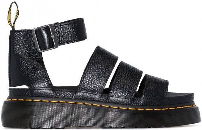 Dr. Martens Clarissa II sandalen met plateauzool Zwart