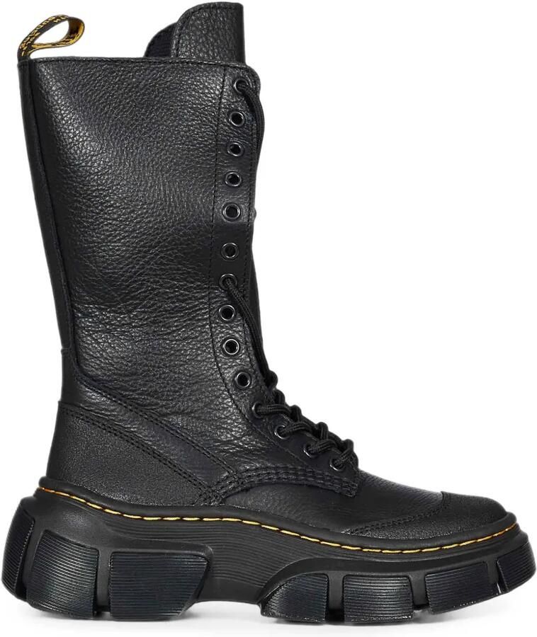 Dr. Martens DMXL 14 Eye Lunar veterlaarzen met plateauzool Zwart