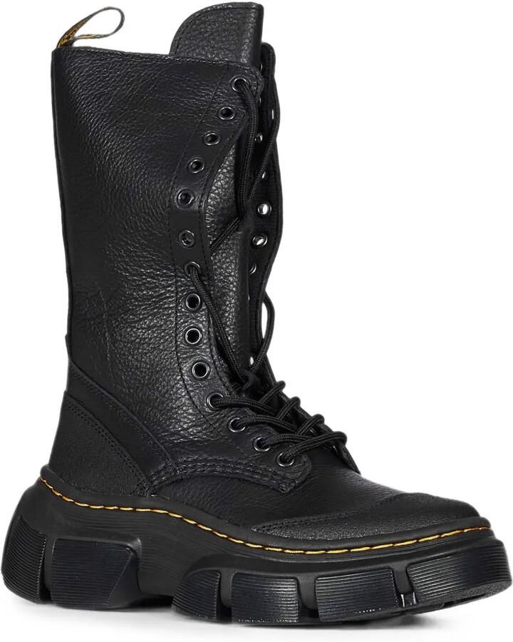 Dr. Martens DMXL 14 Eye Lunar veterlaarzen met plateauzool Zwart - Foto 3