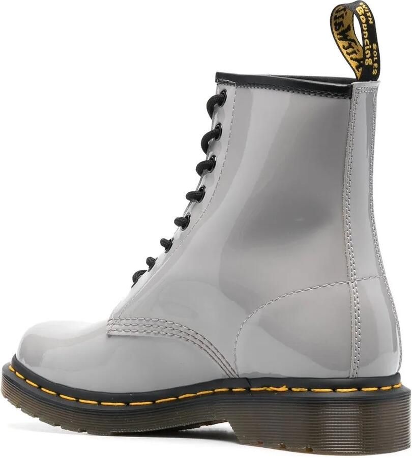 Dr. Martens Enkellaarzen met veters Grijs - Foto 2