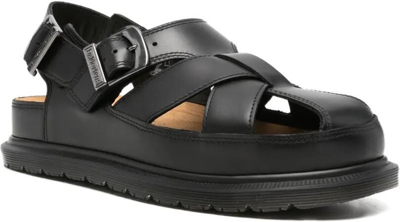 Dr. Martens Gekooide sandalen met gesp Zwart - Foto 2