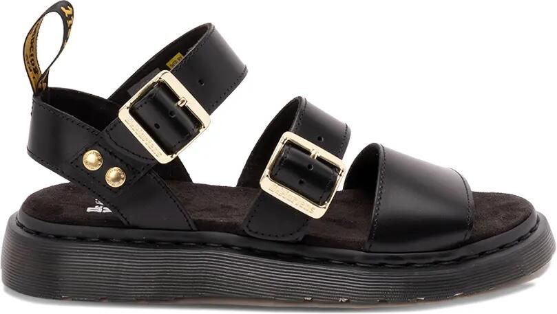 Dr. Martens Gryphon sandalen met gespsluiting Zwart