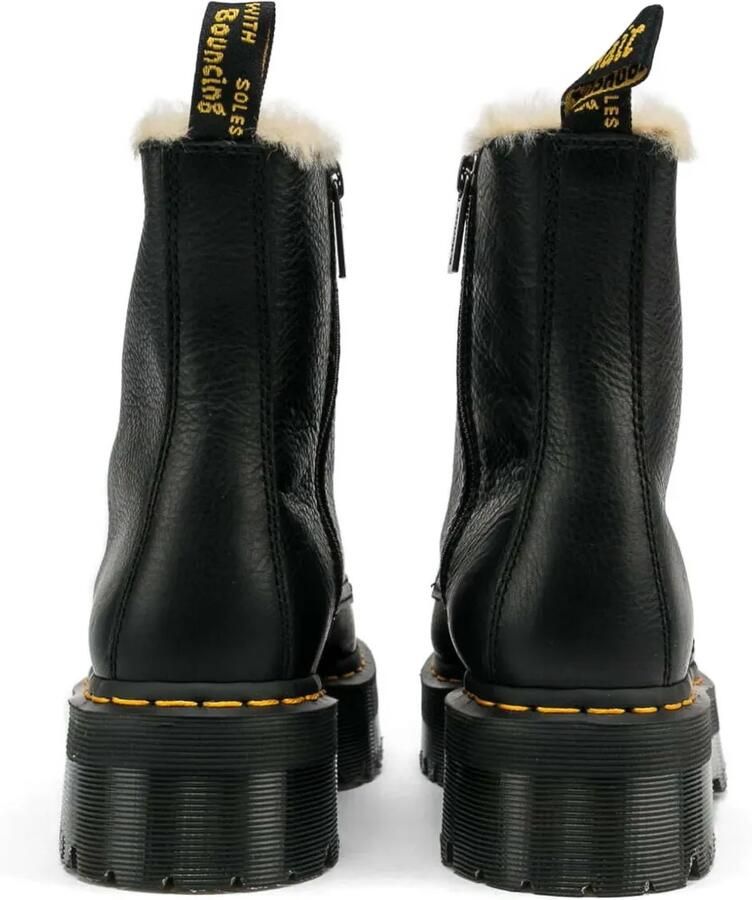 Dr. Martens Jadon laarzen met plateauzool Zwart - Foto 4