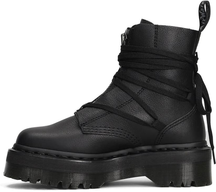 Dr. Martens Jarrick Combat enkellaarzen met veters en ritssluiting Zwart - Foto 5