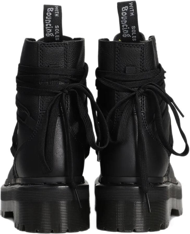 Dr. Martens Jarrick Combat enkellaarzen met veters en ritssluiting Zwart - Foto 3