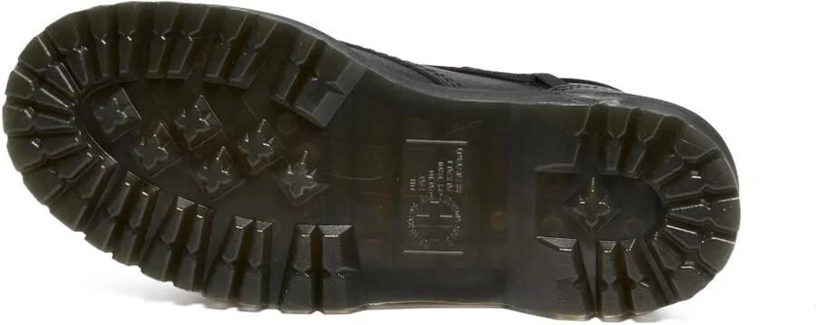 Dr. Martens Jarrick II kalfsleren veterlaarzen met rits Zwart - Foto 5