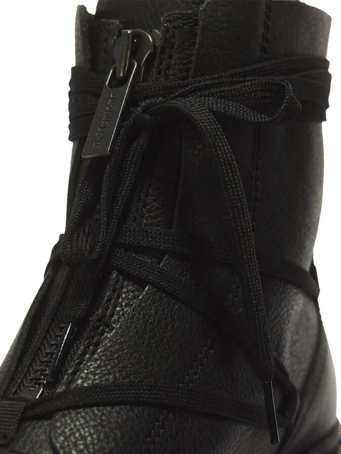 Dr. Martens Jarrick II kalfsleren veterlaarzen met rits Zwart - Foto 2