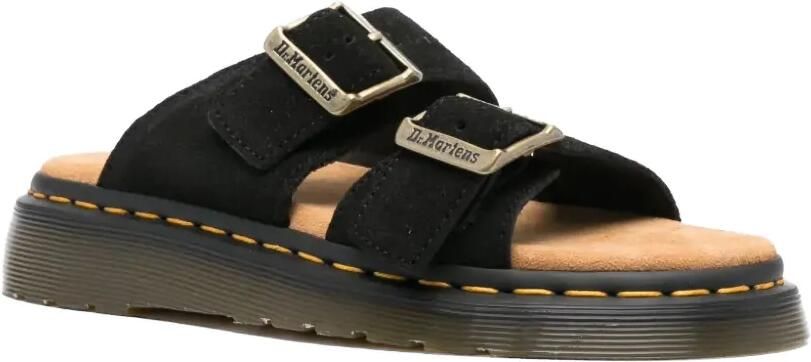 Dr. Martens Josef platte sandalen met gespsluiting Zwart - Foto 4