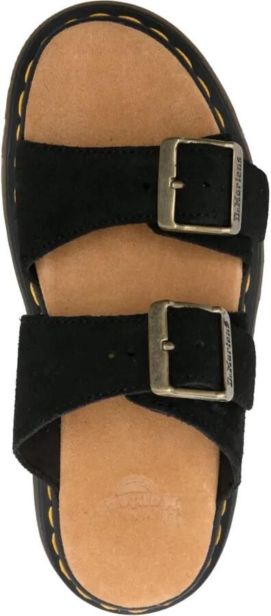 Dr. Martens Josef platte sandalen met gespsluiting Zwart - Foto 2