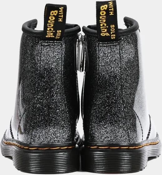 Dr. Martens Kids 1460 glitter patent-leather boots Zwart - Foto 3