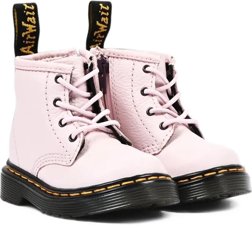 Dr. Martens Kids 1460 lace-up bovine leather boots Roze