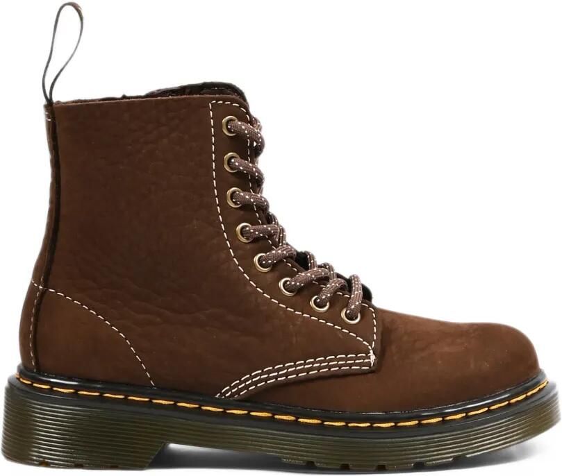 Dr. Martens Kids 1460 Pascal calf suede boots Bruin - Foto 4