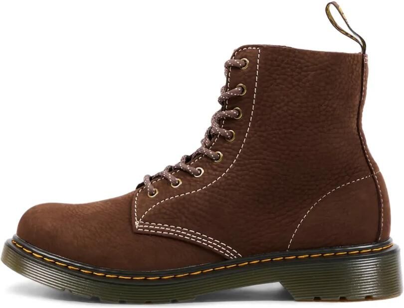 Dr. Martens Kids 1460 Pascal enkellaarzen van getrommeld nubuck Bruin - Foto 5