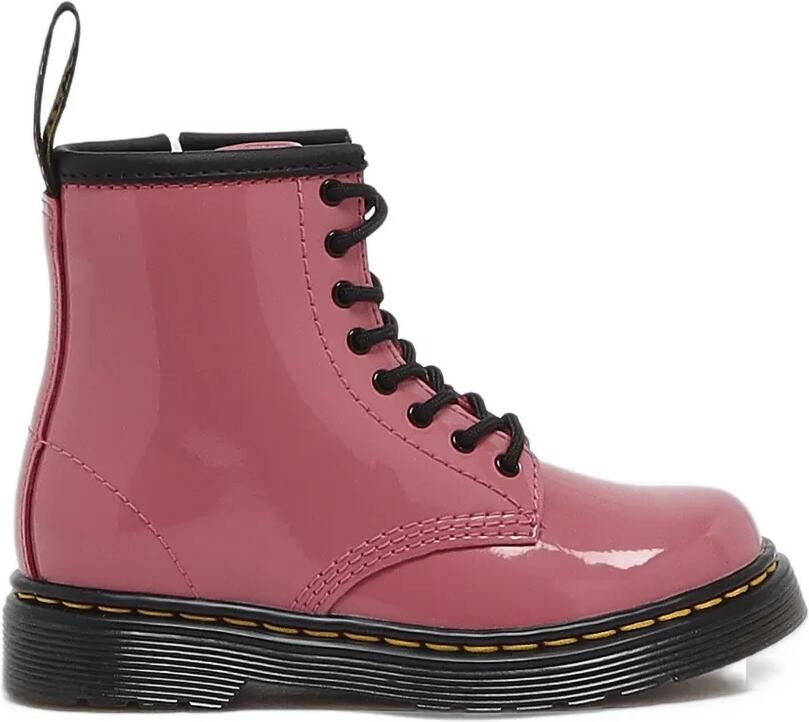 Dr. Martens Kids 1460 patent-leather boots Roze