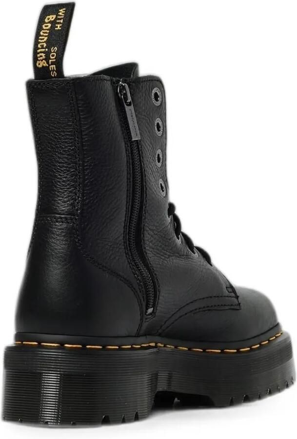 Dr. Martens Kids Enkellaarzen met plateauzool Zwart - Foto 4