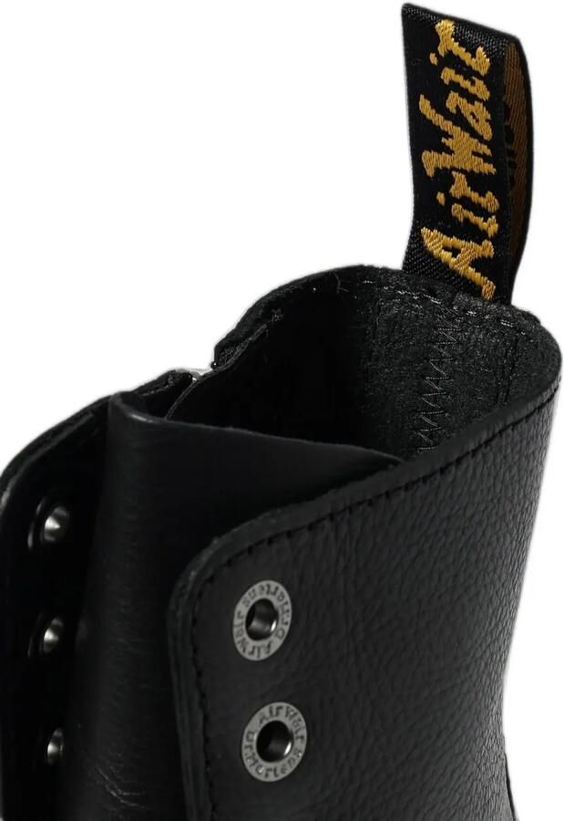 Dr. Martens Kids Enkellaarzen met plateauzool Zwart - Foto 3