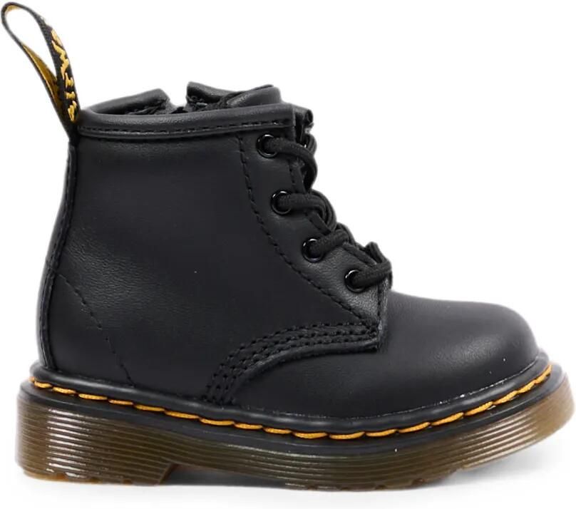 Dr. Martens Kids Enkellaarzen met veters Zwart