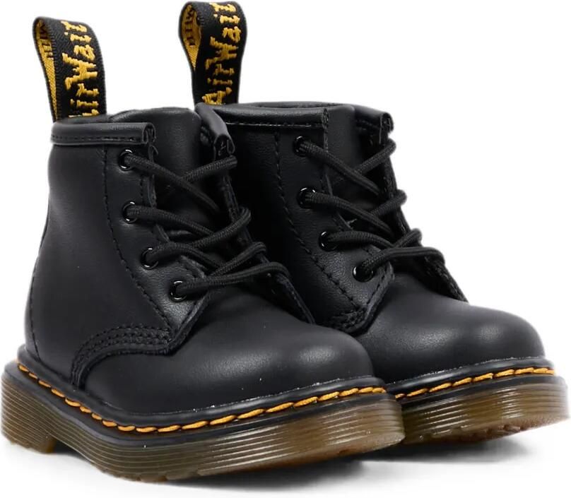 Dr. Martens Kids Enkellaarzen met veters Zwart - Foto 4