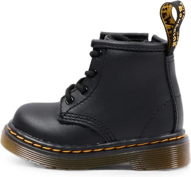Dr. Martens Kids Enkellaarzen met veters Zwart - Foto 3