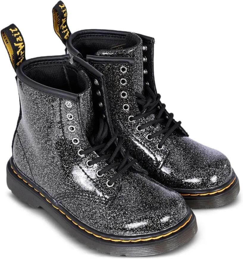 Dr. Martens Kids Laarzen met glitter effect Zwart