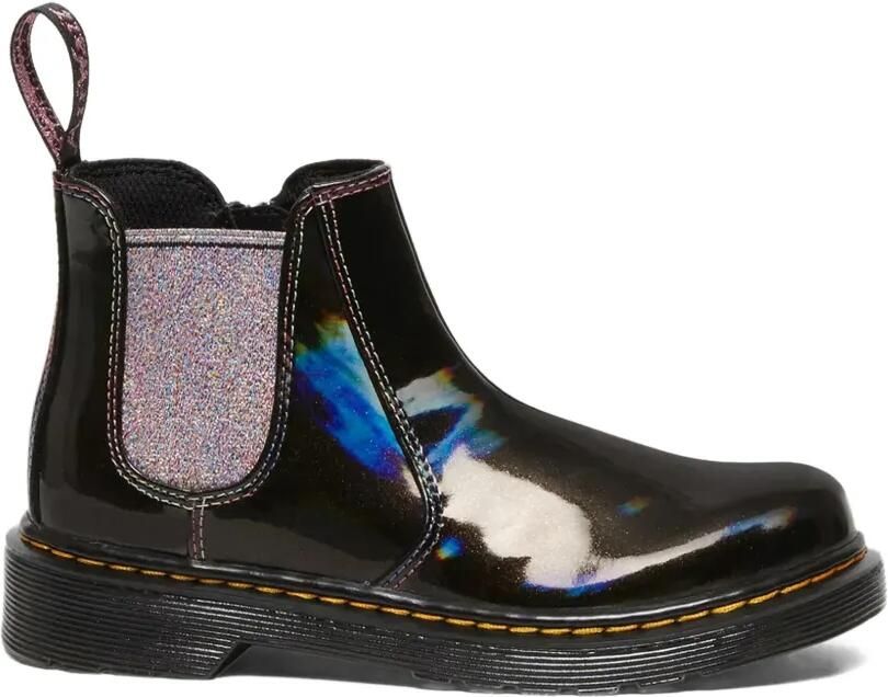 Dr. Martens Kids Laarzen met glittervlak Zwart