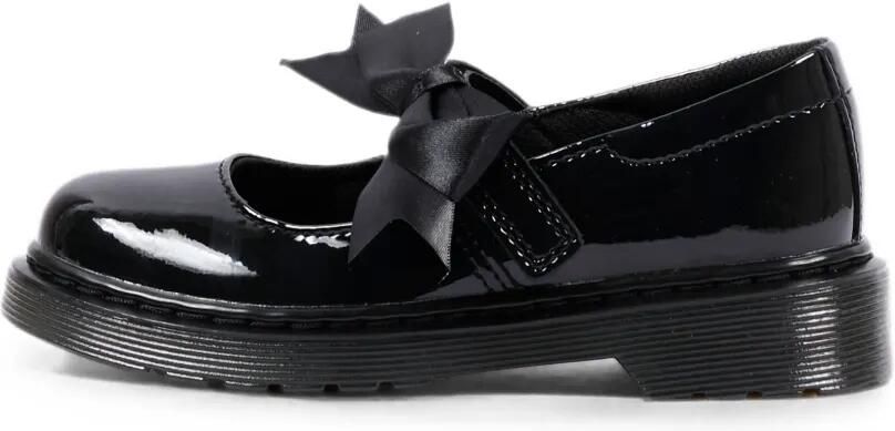 Dr. Martens Kids Maccy II lakleren ballerina's met strikdetail Zwart - Foto 5