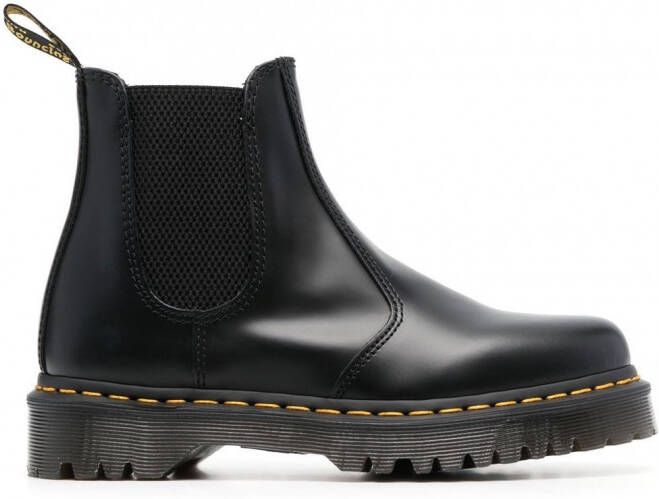 Dr. Martens Laarzen met ronde neus Zwart